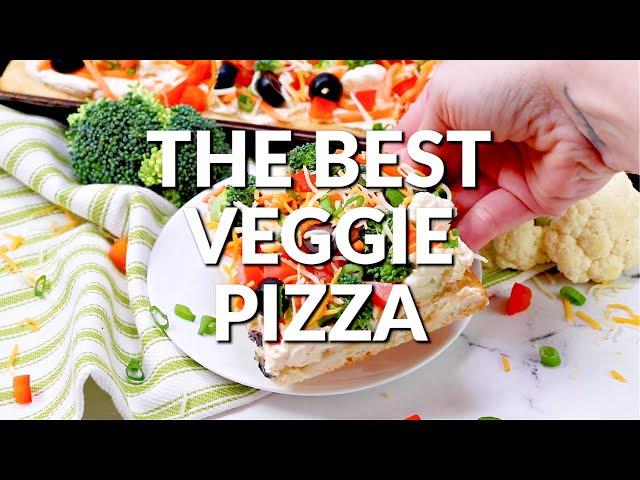 How to make: THE BEST VEGGIE PIZZA