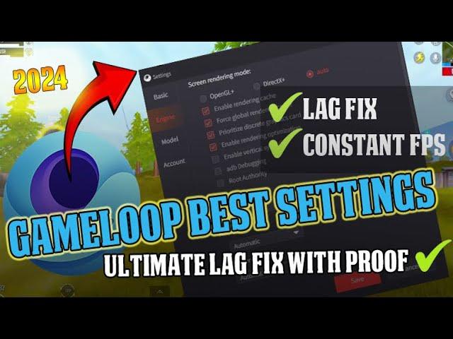 Ultimate Gameloop Lag Fix | 0% FPS Drop | Best Gameloop Settings for LOW END PC | WITH PROOF