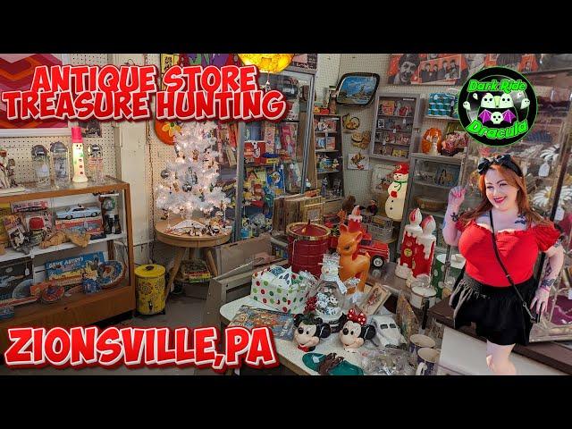 RETRO TOYS & TREASURES AT THE ANTIQUE STORE -  ZIONSVILLE , PA  - 12/24