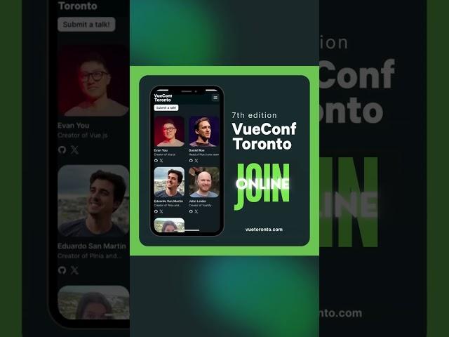 VueConf TO 2024 | Nov 19-20 | Hybrid - Full Access for Just $97!