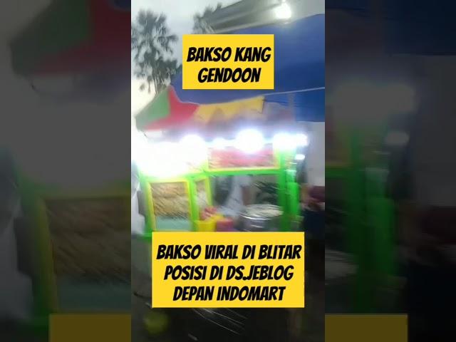 #Bkaso Viral Kang Gendon.... Bakso Gerobak Rasa Bintang Lima....