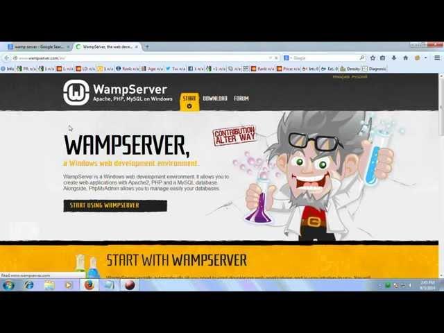 How to Download and Install WampServer on Windows 7( 32bit and 64bit)