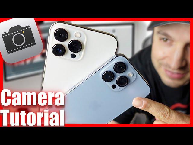 How To Use The iPhone 13 Pro & 13 Pro Max Camera Tutorial - New Tips, Tricks & Features