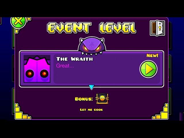 All Events (+All 21 Wraith Codes. Weekly / Daily / Events) | Geometry Dash 2.207