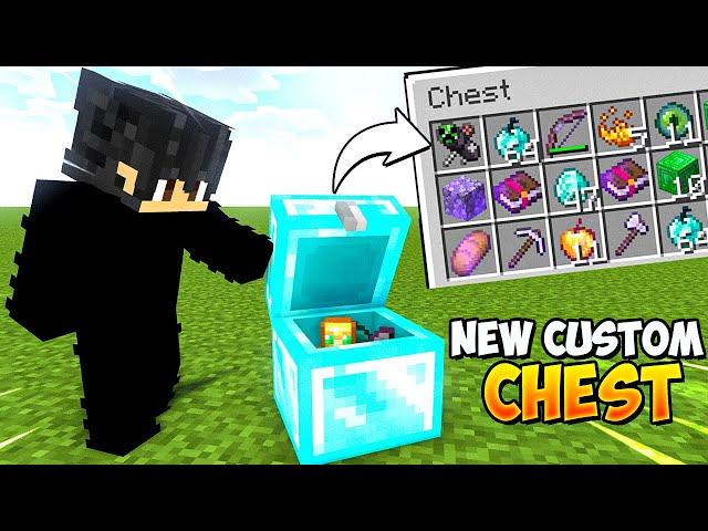 Minecraft But There are NEW CUSTOM CHESTS...