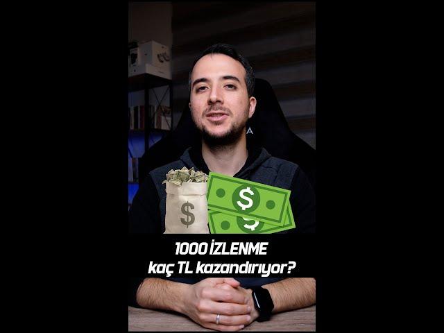 Youtube 1000 izlenmeye kaç TL kazandırıyor?