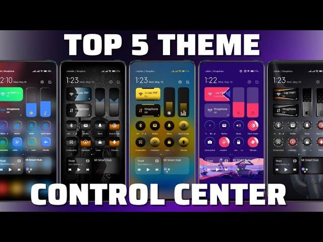 Top 5 Miui 14 Control Center Theme On Xiaomi Global | I Love Miui