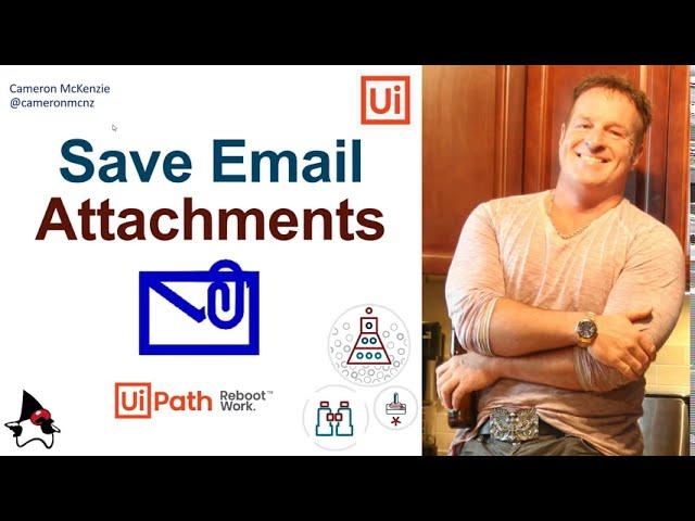 UiPath Save Attachments and Filter Example