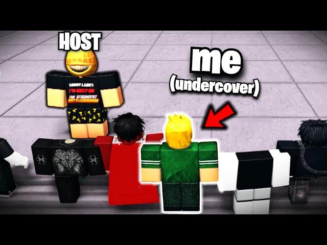 Going Undercover In a $100,000 Robux Tournament In The Strongest Battlegrounds..