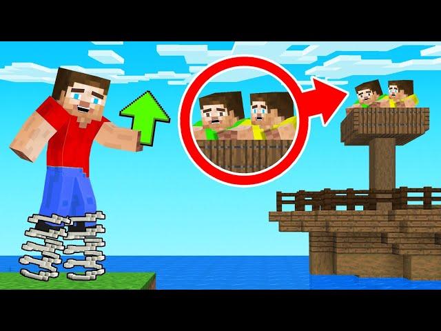 HIDE & SEEK With POWER UPS ENABLED! (Minecraft)