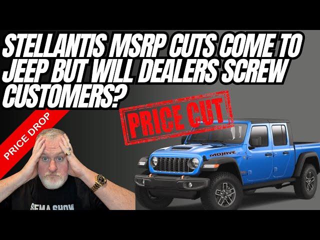 Massive Cuts To Jeep MSRP Start To Drop Prices