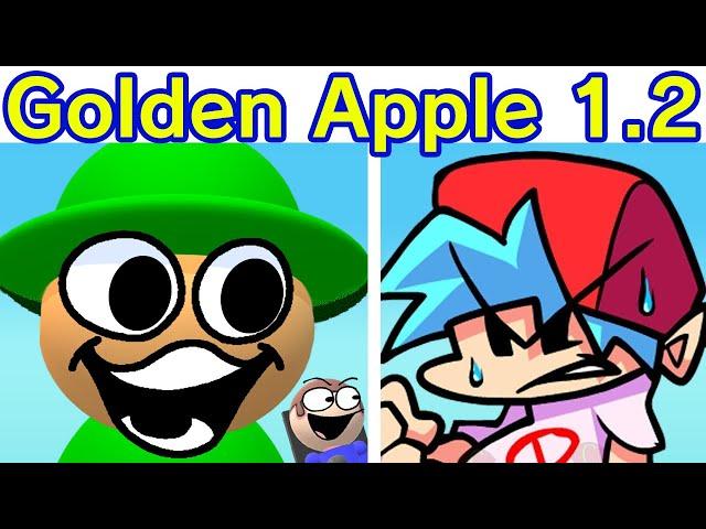 Friday Night Funkin' VS Dave & Bambi Golden Apple Edition 1.2 FULL WEEK (FNF MOD) + Secret Songs