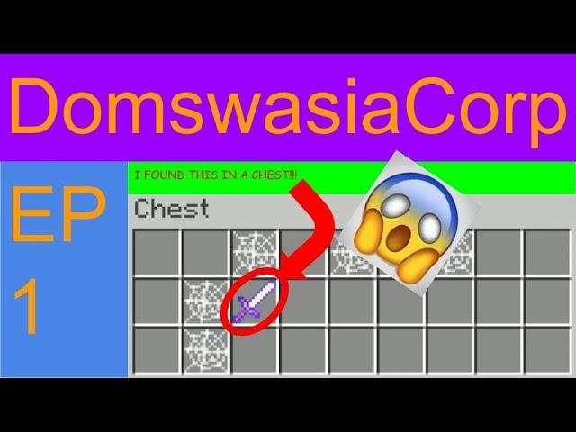 DomswasiaCorp Minecraft Modpack Letsplay | S1E1