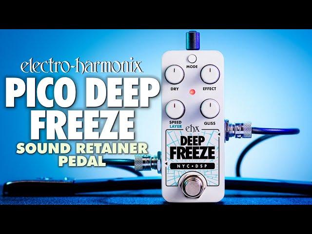 Electro-Harmonix PICO DEEP FREEZE Sound Retainer / Sustainer (EHX Demo by JON SKIBIC)