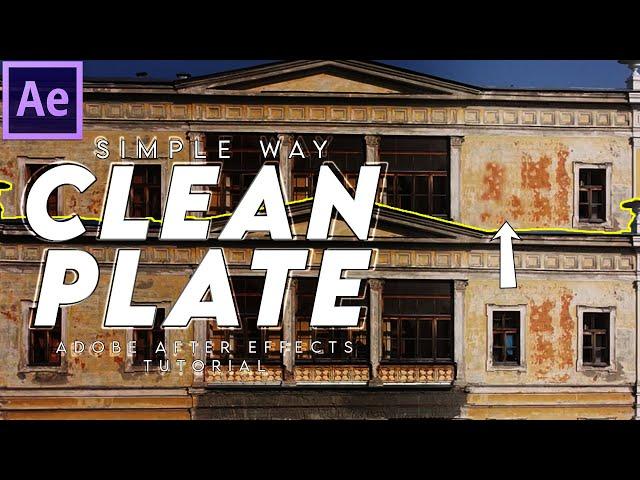 Effortless Clean Plate Creation: Master Object Removal in a Snap | Step-by-Step Tutorial