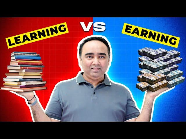 Learning VS Earning | Pro Trader Talks | Vishal B Malkan