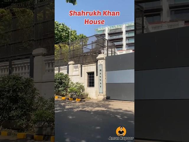 sharukh khan house mannat  || tour Mumbai  || aman kapoor