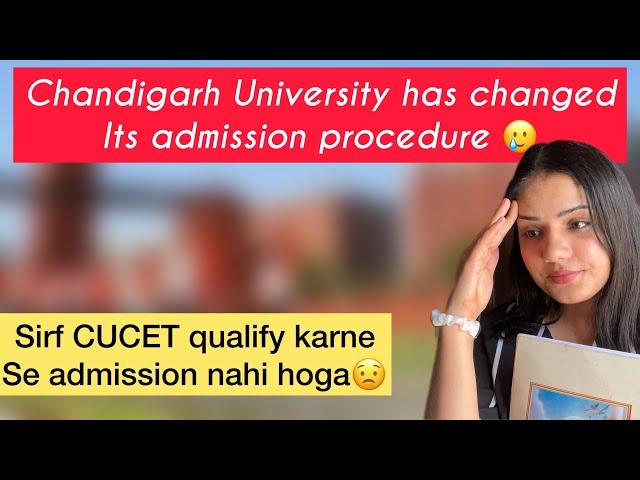 Chandigarh University Admission Process for the session 2023-24 #chandigarhuniversity