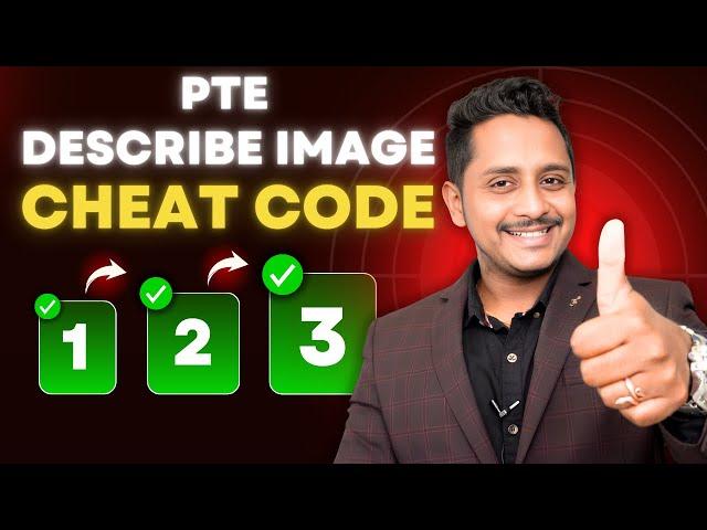 PTE Describe Image Cheat Code 3 Easy Steps!