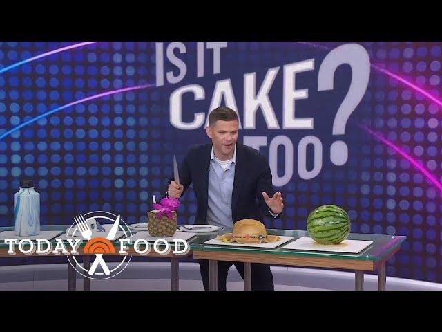 Mikey Day puts Hoda & Jenna to the test in 'Is It Cake' competition