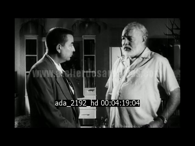 Interview d'Ernest Hemingway