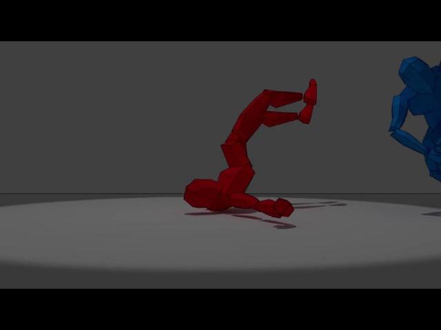 Suplex Practise Animation [Blender]