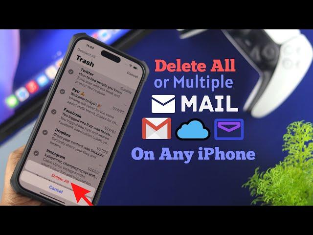 How To Delete All Gmail Emails At Once On iPhone! [Remove Multiple Mail]