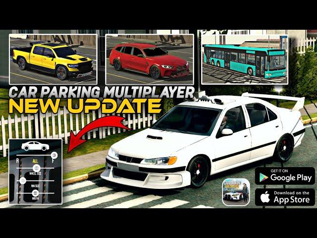 NEW UPDATE !! | 4 New Cars & Bus Added | Car Parking Multiplayer New Update Review V4.8.13.3