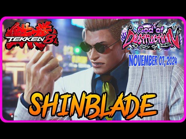 Tekken 8 ▰ (ShinBlade) Steve Fox - God Of Destruction - Ranked Matches NOVEMBER 07, 2024