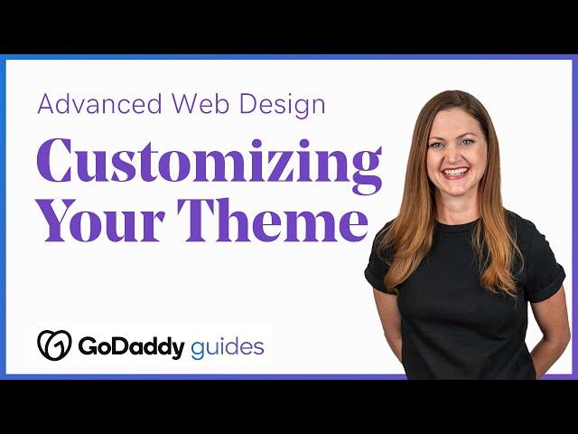 Customizing Your GoDaddy Website's Theme - Website Builder Demo