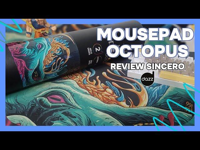 Impressões de um leigo sobre o MOUSEPAD Gamer Dazz híbrido OCTOPUS | Unboxing e análise!