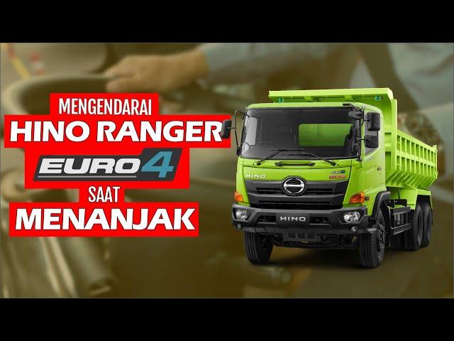 Hino Ranger - Tips dan Triks Mengemudi Hino Euro4 pada Tanjakan