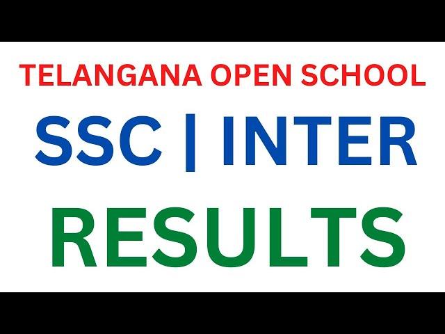 TOSS Supplementary Results 2022  TS Open School SSC & Open Inter Results #tsopenschoollatestnews