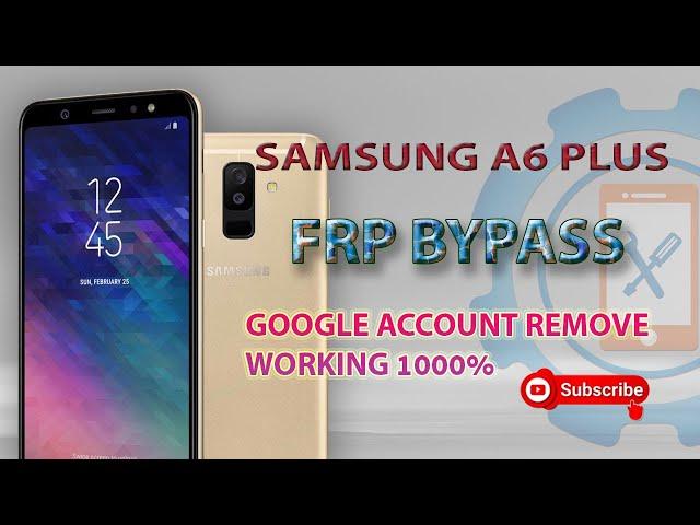 Samsung A6 Plus FRP Bypass Samsung SM-A605F Google account remove Android 9.0 WITHOUT PC 1000% 2020