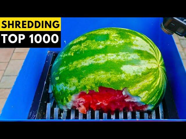 TOP 1000 BEST SHREDDING MOMENTS | SATISFYING ASMR COMPILATION