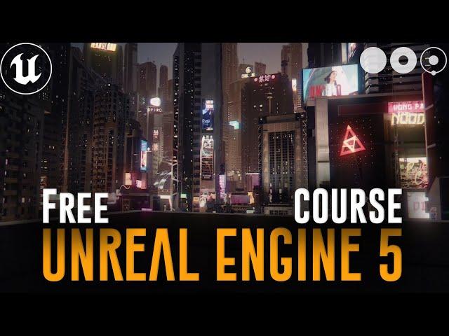 Create a Realistic City in Unreal Engine 5 : Free Course #ue5