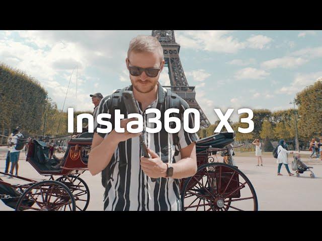 Insta360 X3 in Paris: No Drone? No Problem! (ft. Andras Ra)