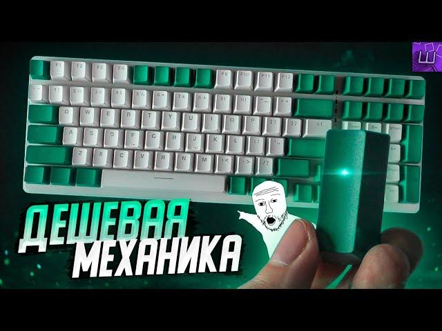 ОБЗОР Клавиатура ZIYOULANG К3 с Алиэкспресс! Механика за 3000 РУБЛЕЙ? Обзор K3