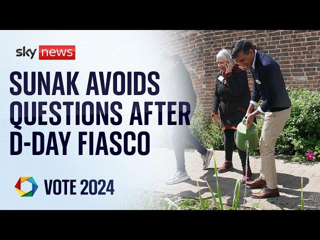 Sunak avoids questions as Conservatives made stamp duty pledge | Election 2024