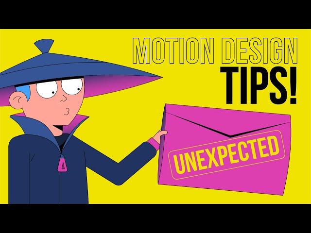 Motion Design tips