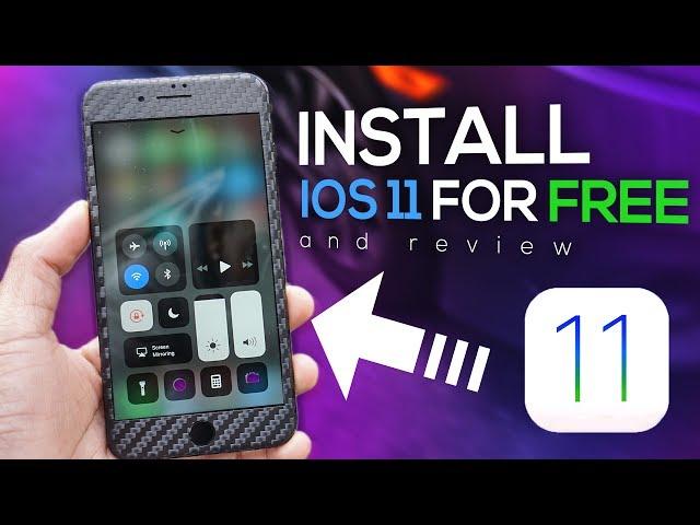 How To Install iOS 11 for FREE No Computer! No Dev Account!