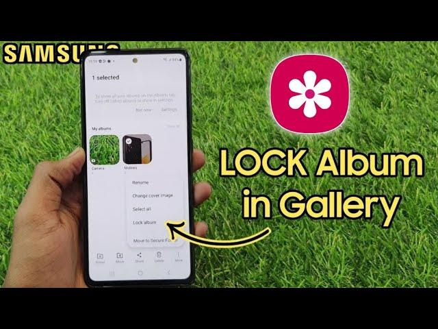 Samsung Gallery Lock Setting | How to Lock Samsung Gallery Album Folder