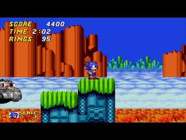 Sonic the Hedgehog 2: Hill Top Zone Act 2