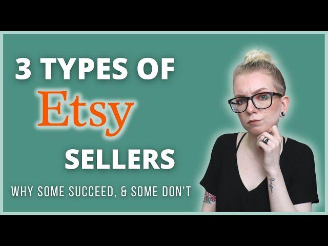 3 Types of Etsy Sellers (semi-serious) | Type Nine Studio