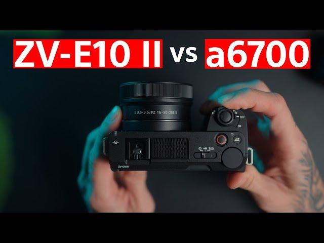 Sony ZV-E10 II vs Sony a6700
