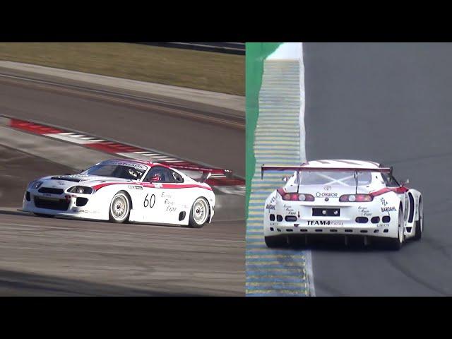 Toyota Supra Bi-Turbo GT2 at Le Mans & Dijon-Prenois