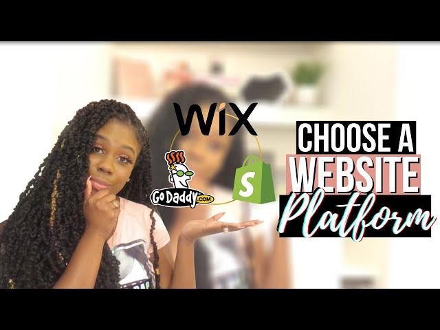 WHICH WEBSITE PLATFORM IS BEST FOR SELLING YOUR PRODUCTS | COMPARING WIX, SHOPIFY AND GODADDY 2022