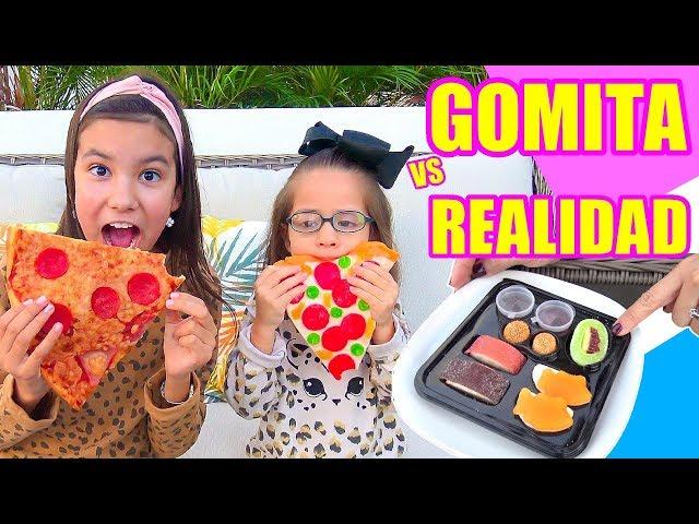 Comida de GOMITA VS REAL | TV Ana Emilia