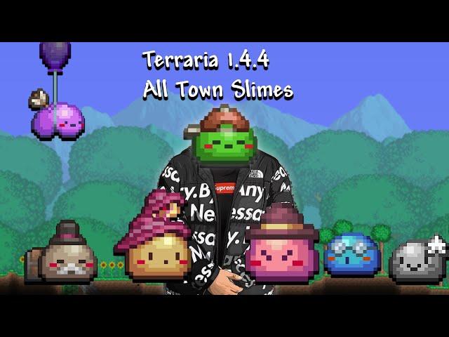 How to obtain every Town Slime in Terraria 1.4.4