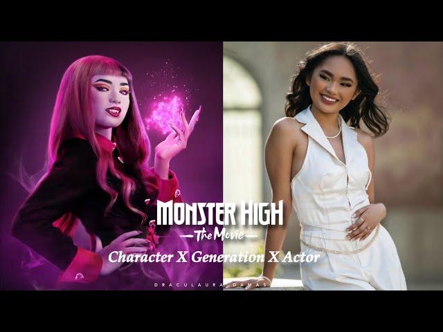 Monster High The Movie - Character and Actor versus Generation